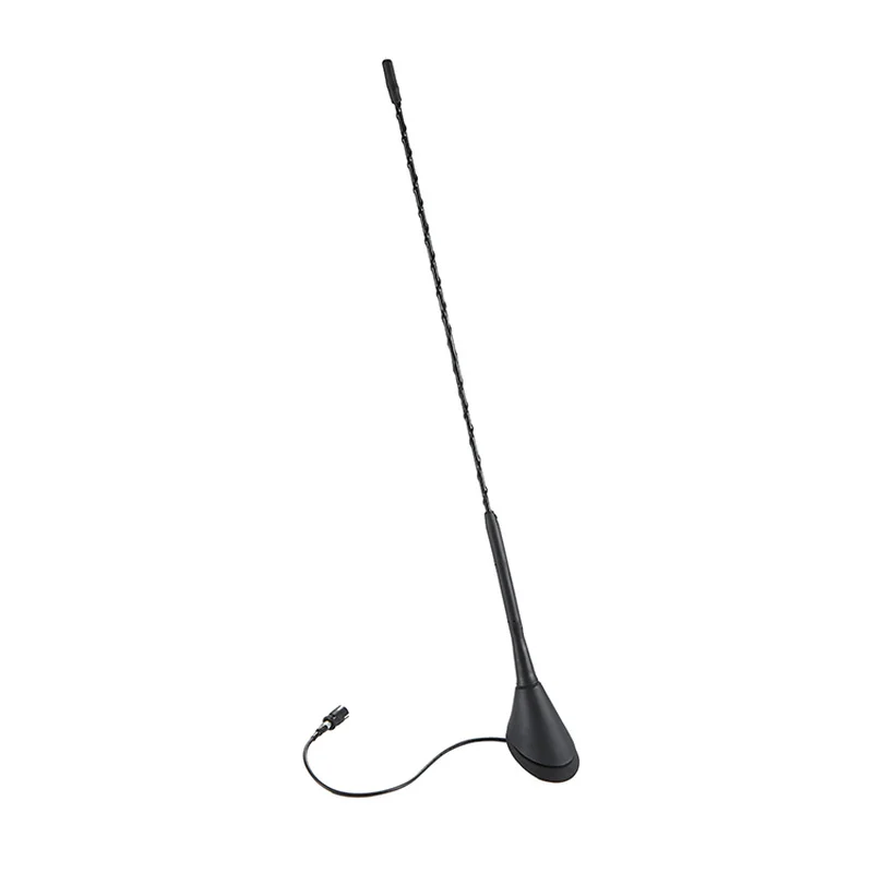 1 Set Universale 16 pollici Auto Anti Rumore Whip Tetto Mast AM/FM Antenna Antenna + Base Per BMW VW Jetta Bora Golf Polo MK4 Passat Audi