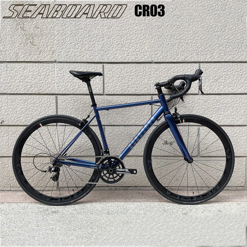 700C Seaboard Chromium Molybdenum Steel Bike 22 Speed Road Bike Bicycles With Bend Handle And SENSAH Transmission Bikes Bicycles