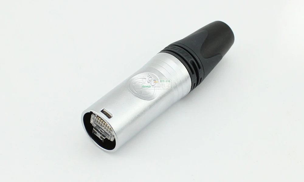 NEUTRIK NE8MX6 EtherCON CAT6A Netzwerkkabelstecker XLR RJ45 Stecker Robuste Metallabschirmung Industrielles Ethernet-Audiosignalübertragung – Detail 3