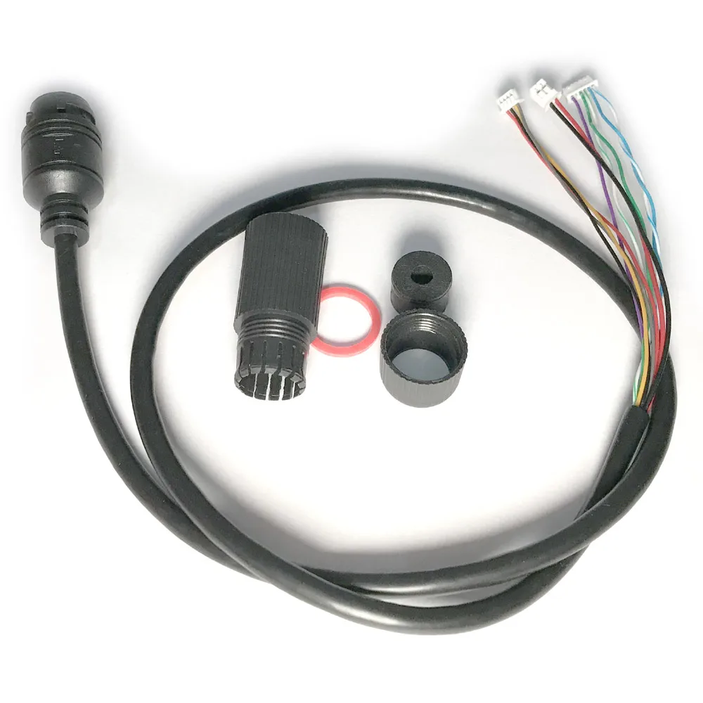 Cámara de red CCTV POE IP, módulo PCB, cable de alimentación de vídeo, 60cm, conector hembra RJ45 con Terminlas