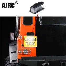 Rear License Plate Searchlight Spotlight For 1/10 1/8 Rc Simulation Climbing Car Traxxas Trx-4 D90 D110 Rc4wd Scx10 Axial