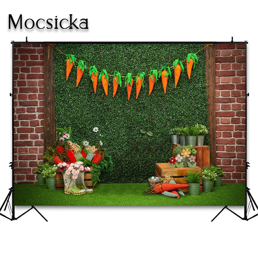 Mocsicka Пасхальные портреты фотографии фонов сельский весенний листный фон для фотосессии на день рождения для детской съемки