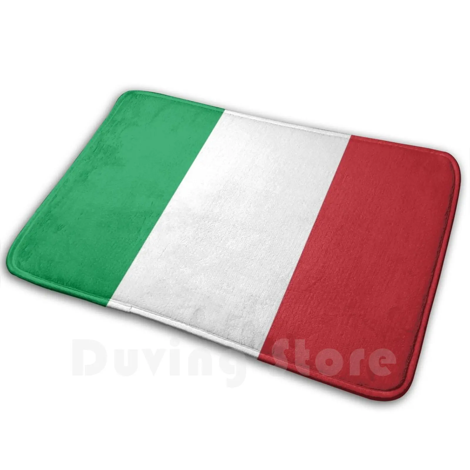 Italian Flag Mat Rug Carpet Anti-Slip Floor Mats Bedroom Italy Italia Drapeau Italie Italian Pizza Pasta Bandiera Italiana