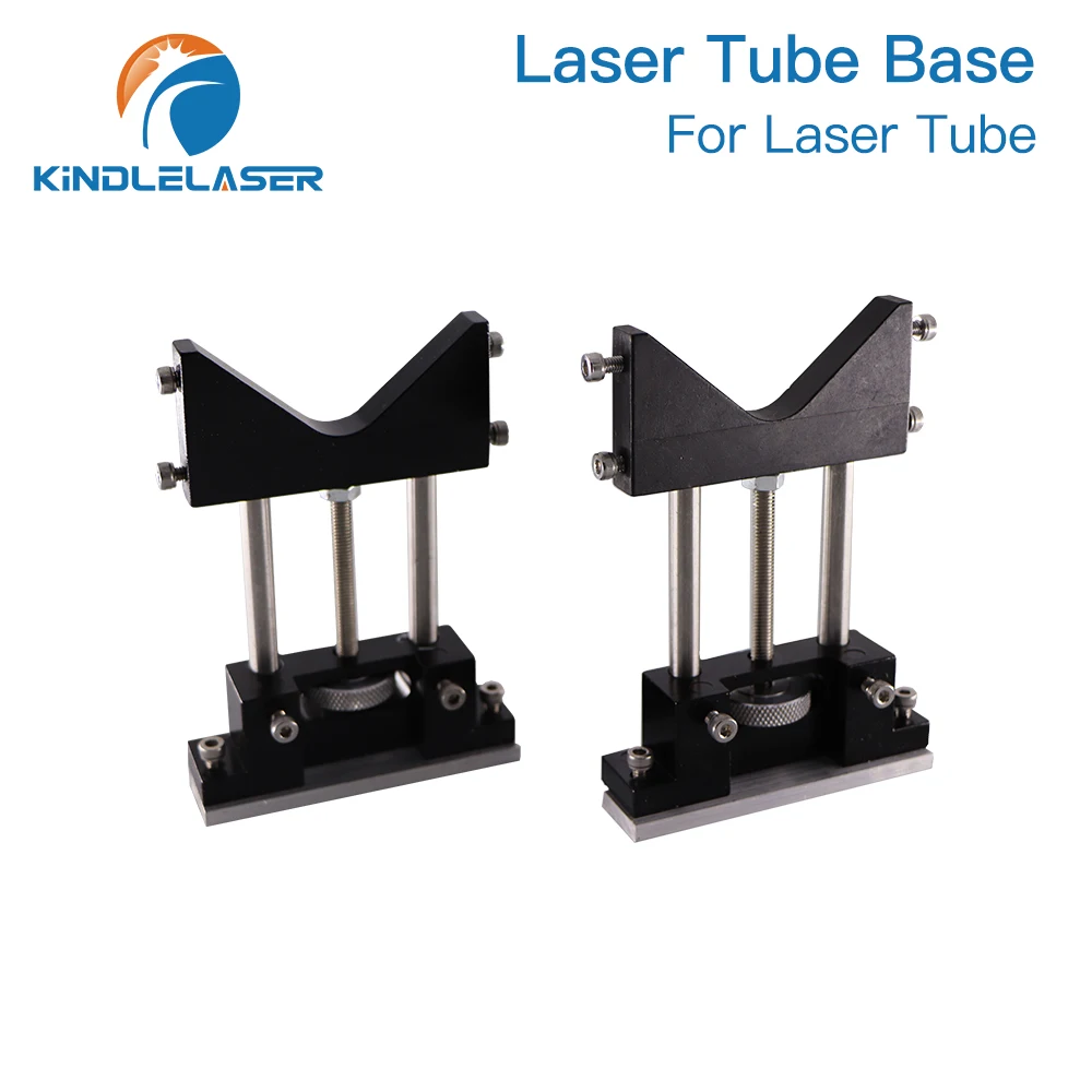 Supporto per supporto per tubo laser a forma di V Co2 in metallo KINDLELASER per macchina da taglio per incisione laser
