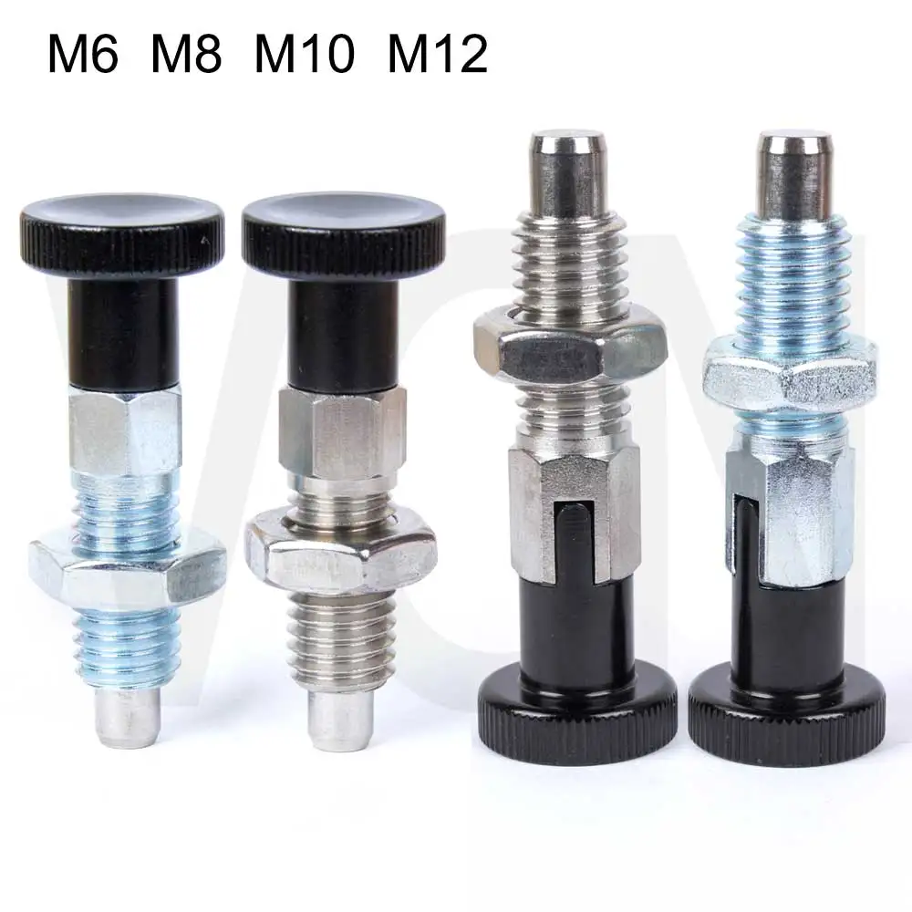 217 Handle Restratable Plunger,Spring Pins,Indexing Plungers,Return Type,M6 M8 M10 M12M16, Locking Screw,  Index Bolts, In Stock