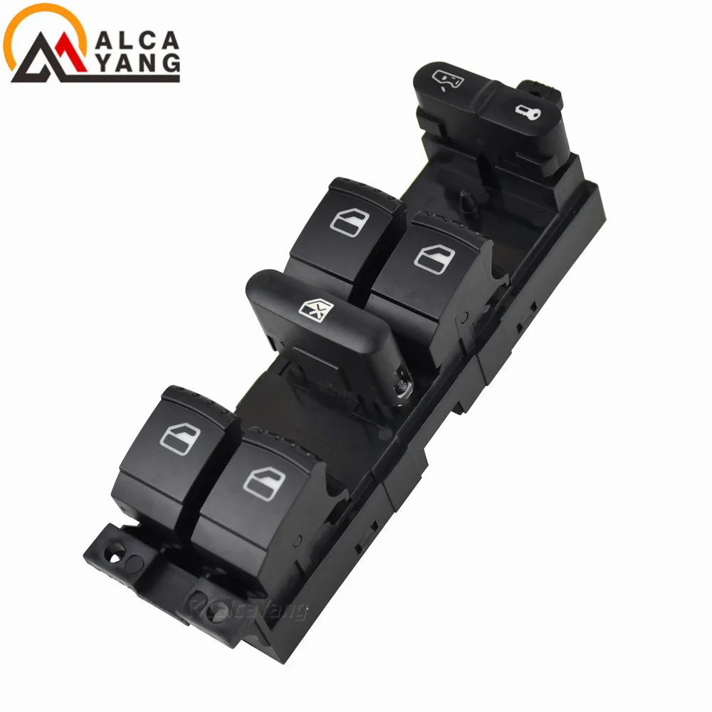 Fenster Master Schalter Taste Konsole Für Volkswagen Golf Jetta Bora Passat B5 Sitz Leon Toledo MK4 Skoda Octavia MK1 Fabia Toledo – Detail 4