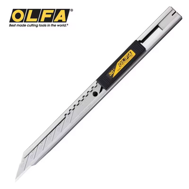 estilete olfa sac 1(141B) Fine Workmanship Cutter Graphic Arts Stainlesssteel Cutter Knife 30 Degree