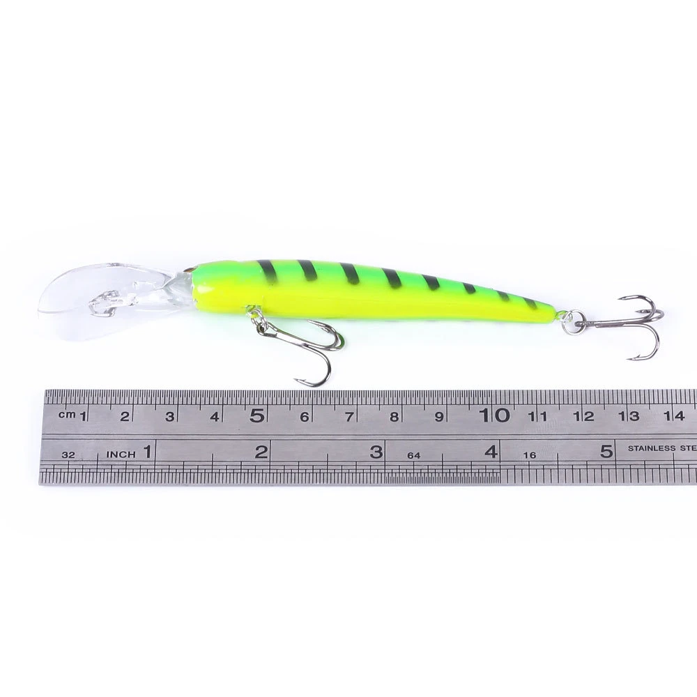 Señuelo Jerkbait Minnow Crankbait artificial para lucio - imagen 2