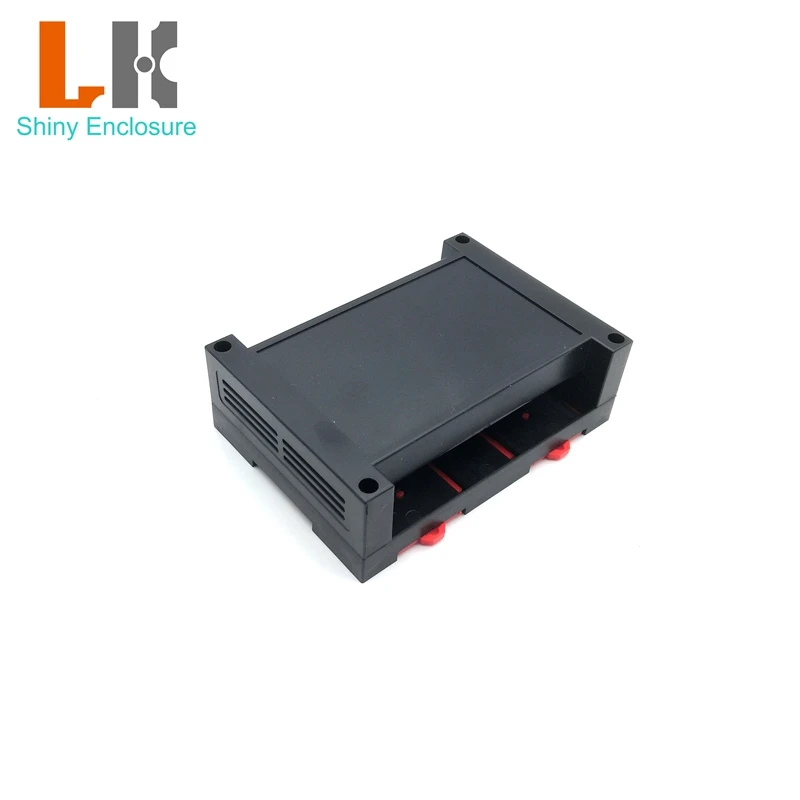 

LK-PLC25b DIY Electronics CASE Control Box PLC Industrial Junction Box Din Rail Enclosure Plastic Box 125x90x40mm