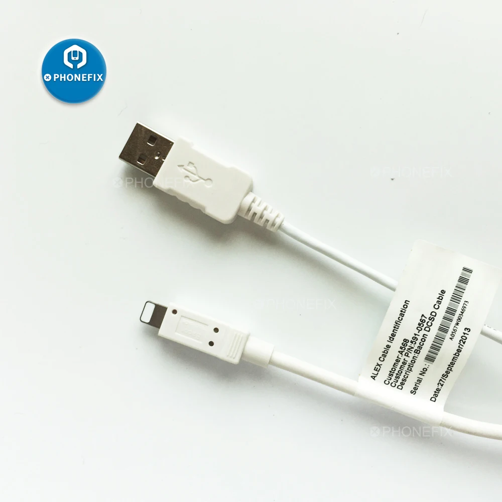 Cabo de dados DCSD para iPhone iPad iPod, HDD Teste de Fixtura, Engenharia e Explosão, Cabo USB para WL 64Bit