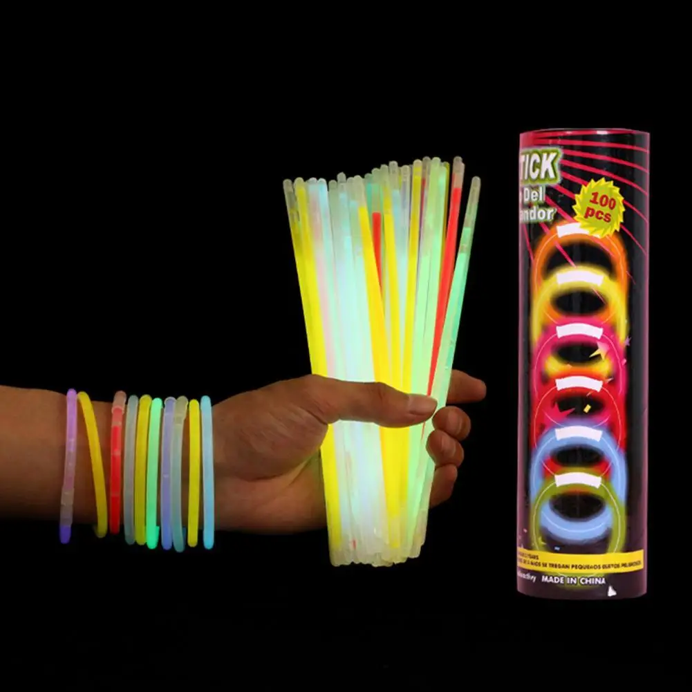 Glow Sticks Glowing Party Pack Luminous Sticks  Luminous Glow Sticks Interesting Glow Sticks Golf Training Aids Random Color