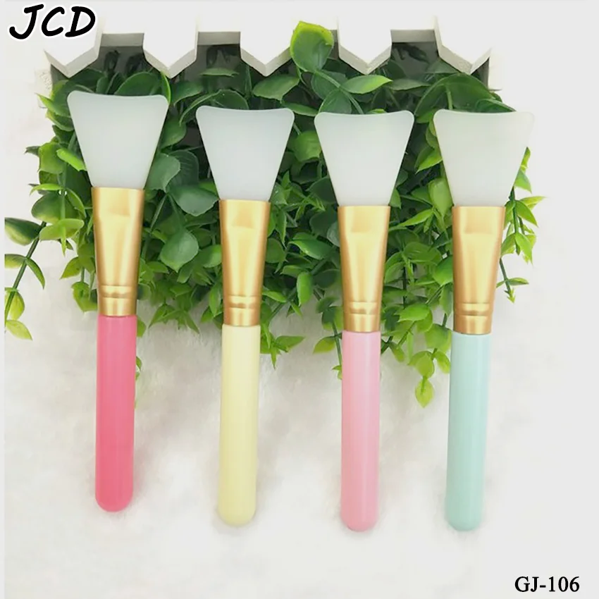 JCD Multi-Function นุ่มไม้ Handle แปรงหน้ากาก Foundation แปรงโคลนผสมแปรงเครื่องสำอางแปรงแต่งหน้าเครื่องมือ