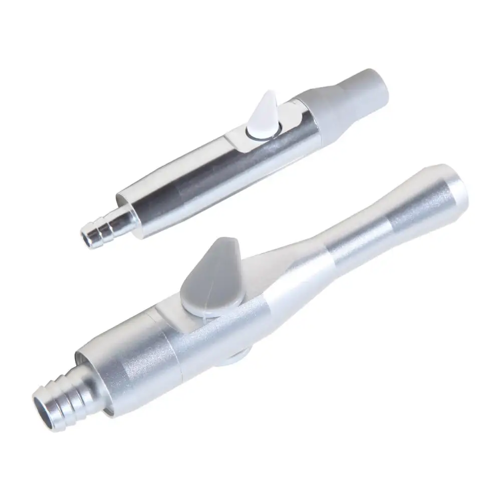 Dental 360 Degree Swivel Couple Oral Saliva Ejector Suction Short Weak/Long Strong Handpiece SE Valve WR