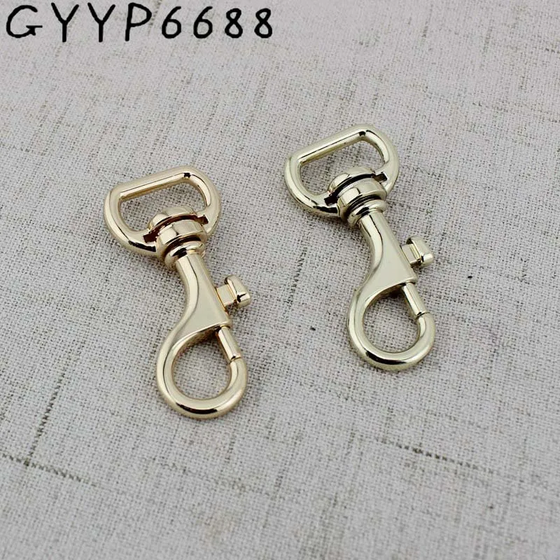 4pcs 50pcs 4 colors 15mm Die-casting hook trigger snap hook swivel clasp lobster claws swivel hooks hard swivel clasp lobster