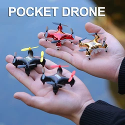 Mini RC Drone HD Camera WiFi FPV UAV fotografia aerea elicottero pieghevole LED Light Quadcopter telecomando Dron