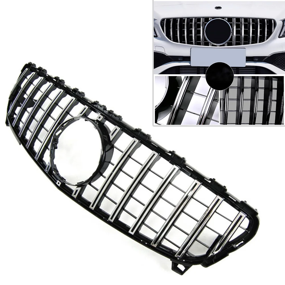 

GTR Style Car Front Radiator Upper Grille Mesh Grill ABS For Mercedes Benz Facelift A class W176 A200 A250 A45 2016 2017 2018