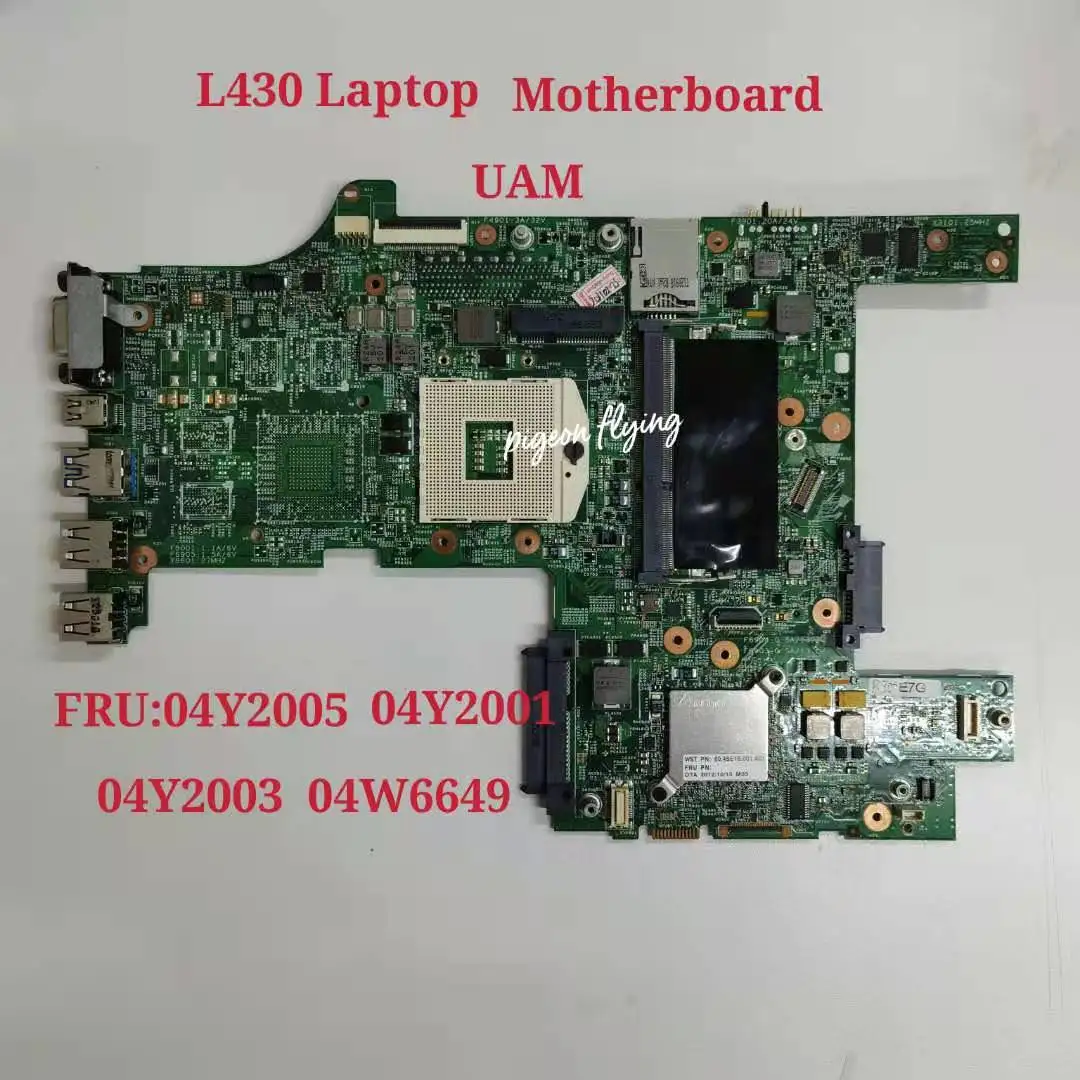 

for Thinkpad L430 Laptop Motherboard 14-PGA989 HM76 DDR3 FRU 04Y2005 04W6651 04Y2012 04Y2003 04W6649 04Y2010 100% Test OK