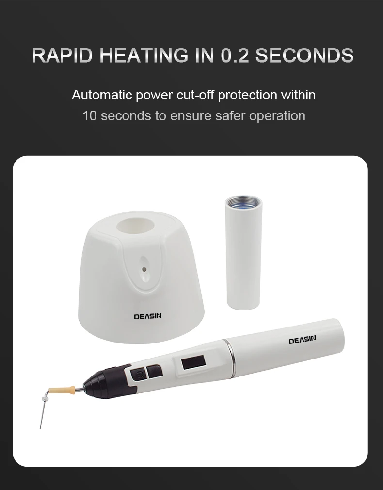 NEW Dental Endo Obturation System Gun Heated Pen Percha Gutta Tips Wireless 3D Filling Heating Tip SY-FILL