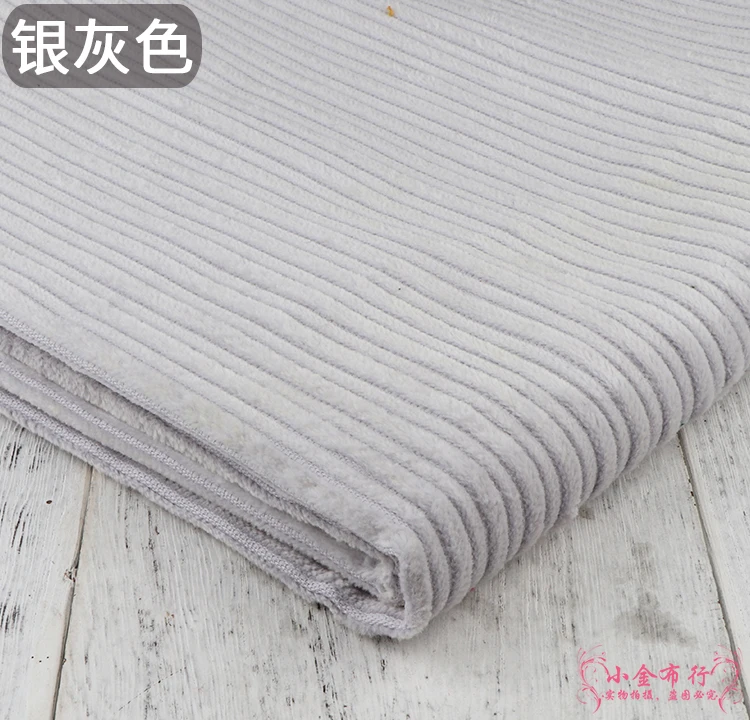 Thick corduroy fabric lash cotton corduroy fabric sand washing no bomb breathable leisure they suit small jacket