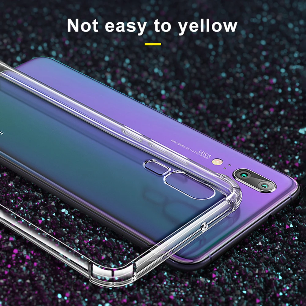 TPU phone case for huawei nova 4 4E 5 pro 5T 5i 6 se covers mobile phone accessories 3 3i bumper bag fitted silicone coque cases