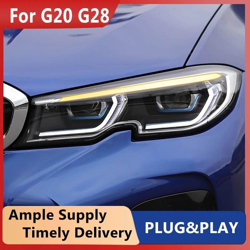 Car Styling for G20 Headlights 2019-2020 G28 LED Headlight M3 LED Laser Head Lamp 320i 325i LED DRL Signal auto Accessories