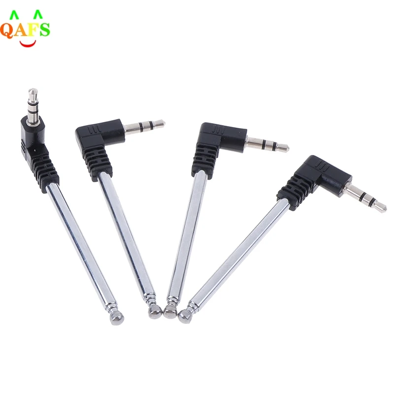 4pcs/lot Metal Cell Phone Multi Purpose 3.5mm FM Radio Antenna 8.8 Inch Long