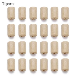 Wholesale 300pcs/lot Wooden Beads Cylindrical Shape Loose Spacer Column Wooden Beads For Diy Jewelry Makings Findings