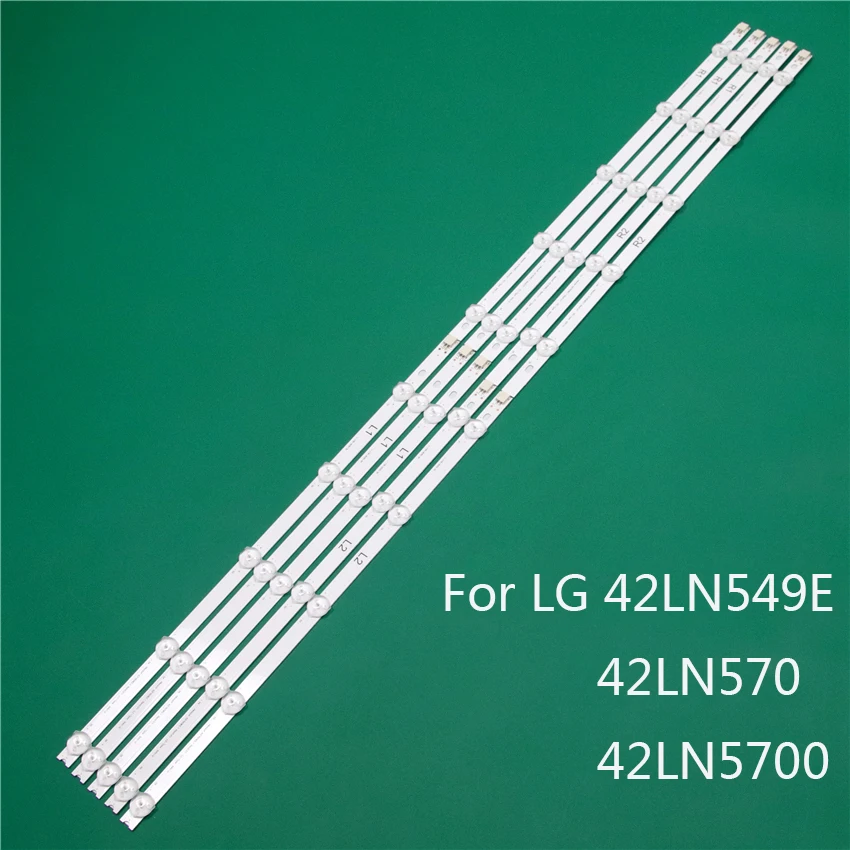 

LED TV Illumination Part For LG 42LN549E 42LN570 42LN5700 LED Bars Backlight Strips Line Ruler 42" ROW2.1 Rev 0.01 L1 R1 R2 L2