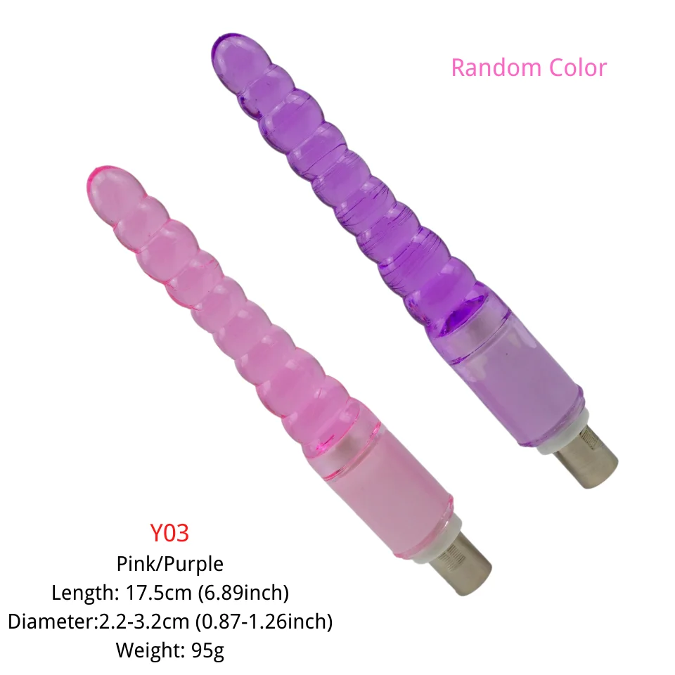 ROUGH BEAST 3XLR Sex Machine Attachements for Women 15 Types Love Machine Product Including Double/BIG Dildo and Extension Tube