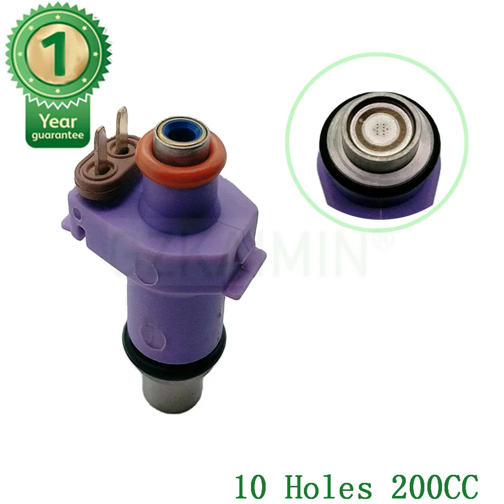 High Quality 10 Holes For Yamaha Replacement Motorcycle Fuel Injector Nozzle Injection Flow 200CC