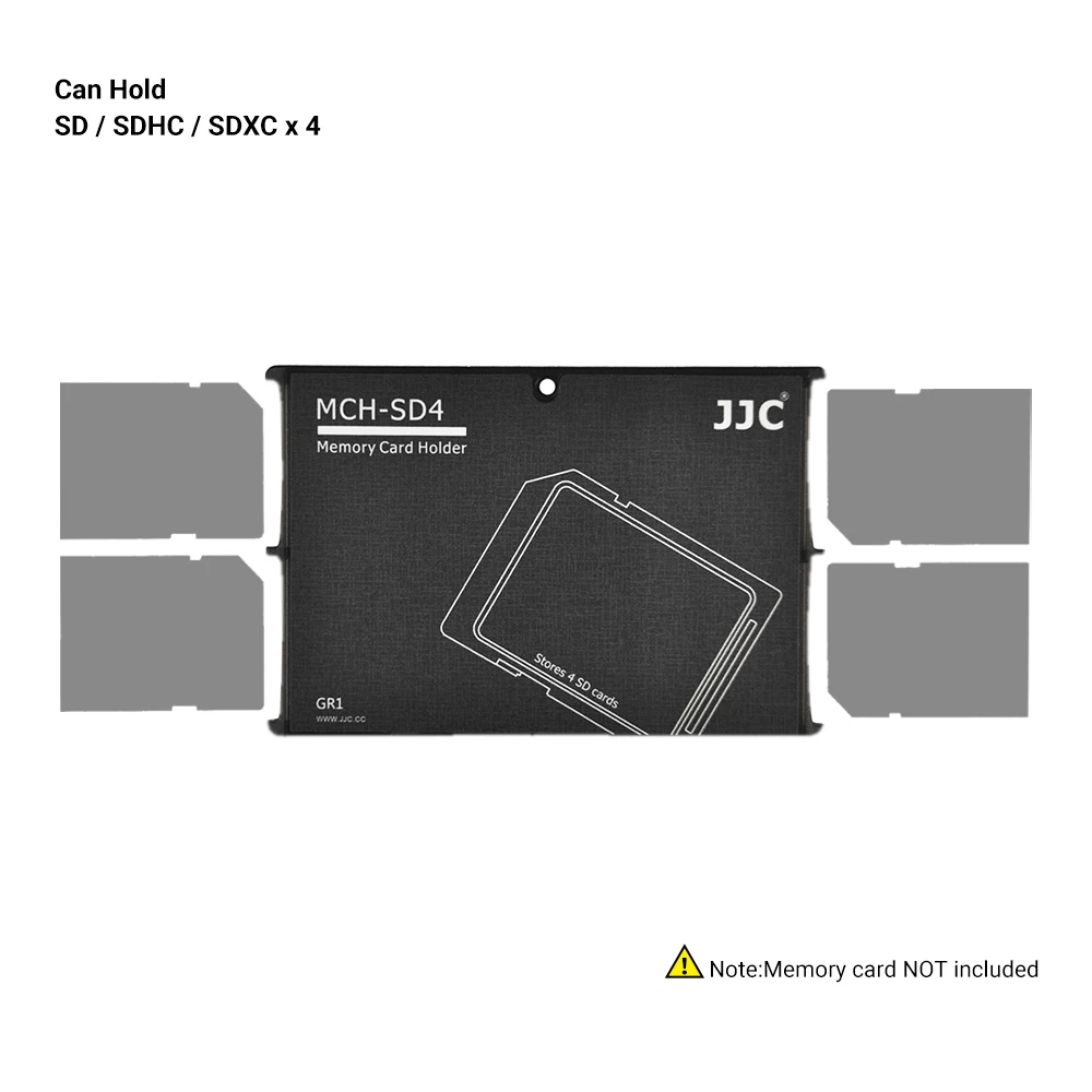 JJC Thin Micro SD-Kartenhalter SD-Kartenetui Brieftasche Kreditkartengröße für SD Micro SD TF-Karten Hartschale Kamera Fotozubehör – Detail 10