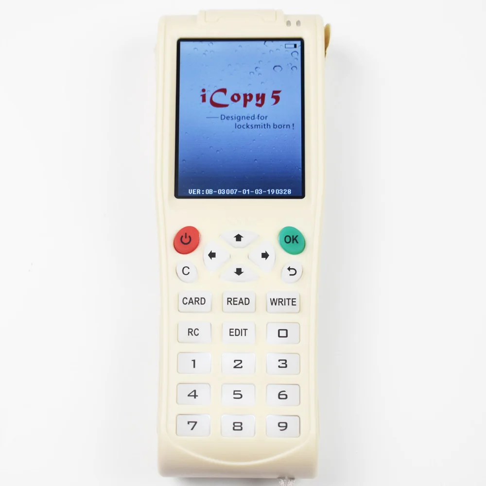 English Version ICopy 5 Icopy5 Smart Card Key Machine RFID NFC Copier IC/ID Reader/Writer Duplicator