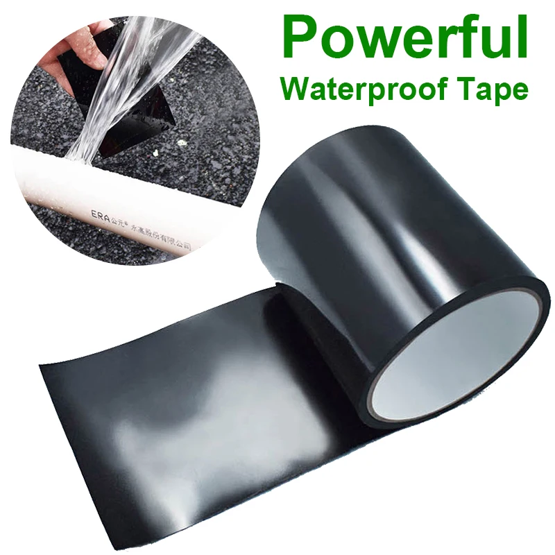 1.52M Super Strong เส้นใยกันน้ำเทป Quick รั่วเทปซ่อมท่อ PE PVC กาวฉนวนท่อ Self Fiberfix กาวเทป