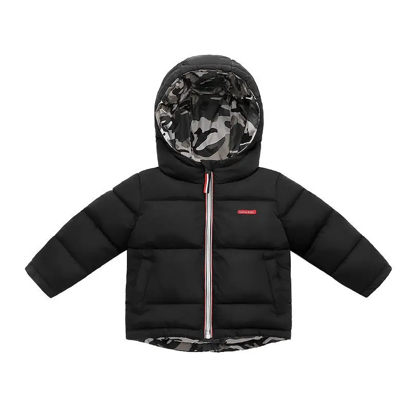 Boys Jackets Children Hooded Outerwear Autumn Girls Warm Jacket Children Clothing Baby Outerwear Fashion Kids Zipper Coat Jacket
