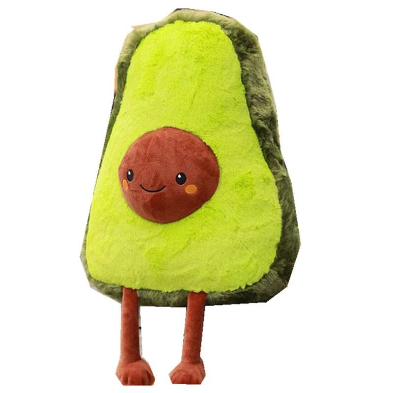 

50cm Large Size Avocado Fruits Cute Plush Toys Stuffed Dolls Cushion Pillow For Kids Children Christmas Gift Appease Girls Baby