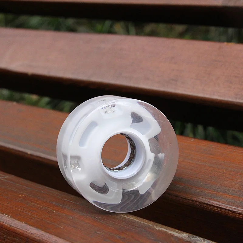 58*32Mm Roda Skateboard 88A PU Roda Flash Sikat Papan Ikan Roda Jalan Roda Skateboard Profesional