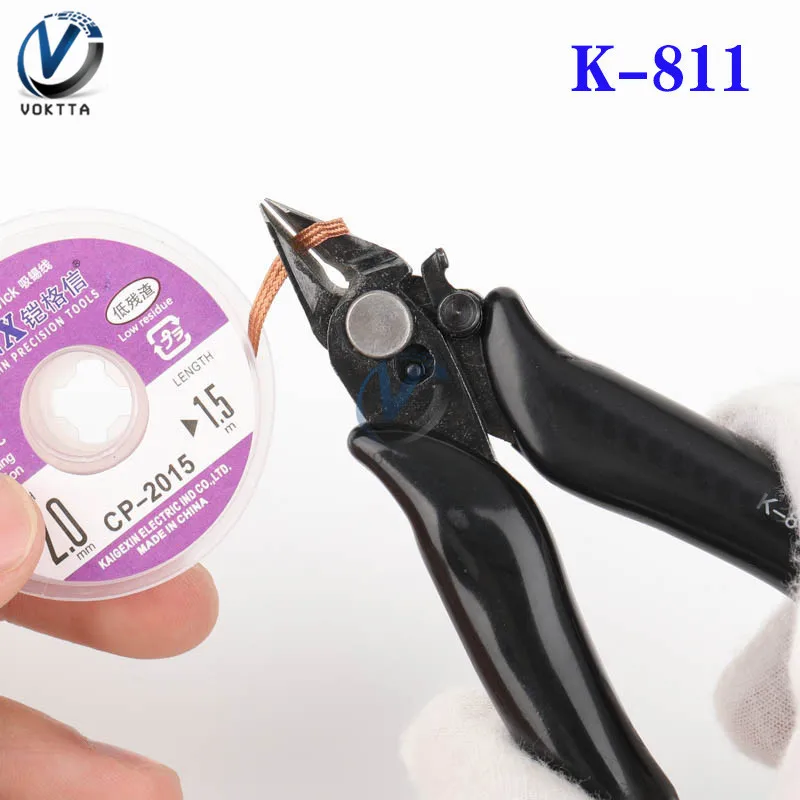 Electronic Diagonal Pliers K-109 K-812 K-813 K-811 DIY Cutting Pliers Side Cutting Nippers Wire Cutter Wishful Clamp Hand Tools