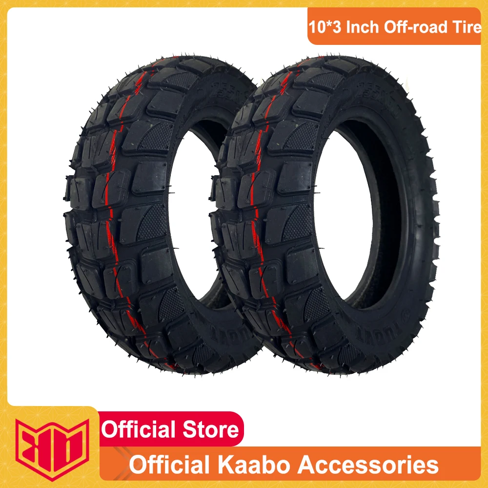 10*3inch Semi Off-Road Pneumatic Tire Suit for Kaabo Mantis10 Kaabo Wolf WarriorX Zero10X Blade10 Inokim OX OXO Electric Scooter