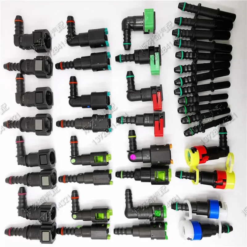 High quality one set auto Fuel line Quick Connector kit Fuel pipe fittings whole set for Japanese car total 40pcs