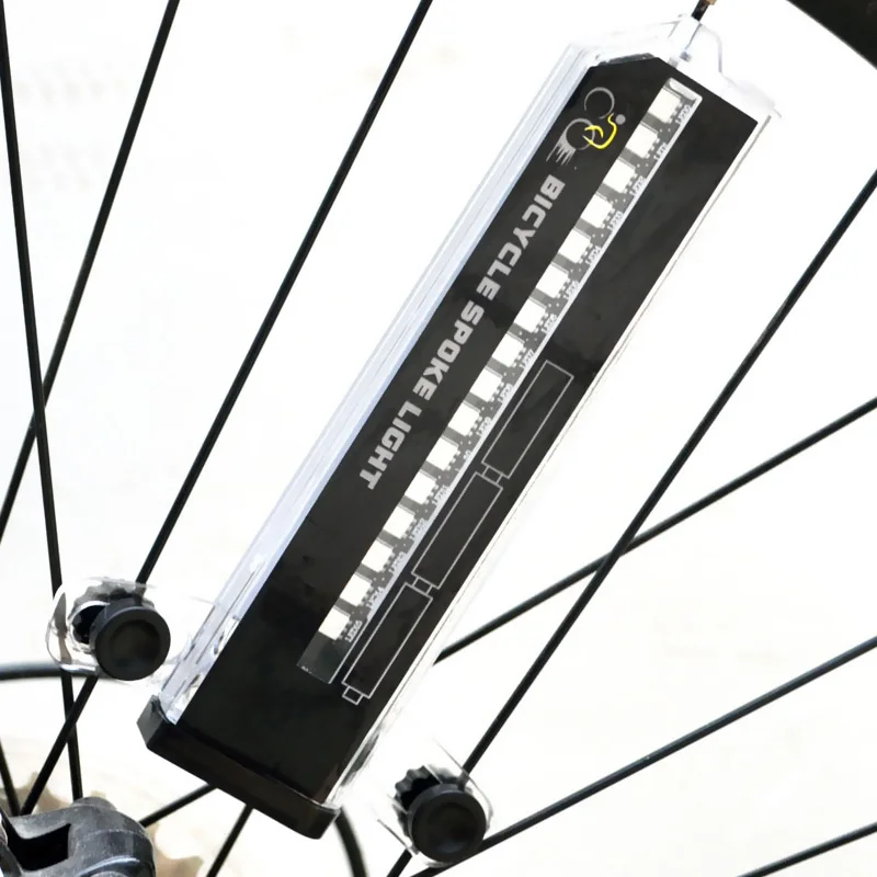 New 32 LED Color Bike Lamp Waterproof USB Rechargeable Bicycle Wheel Signal Tire Cycling Spoke Light Cool Bike Accessories