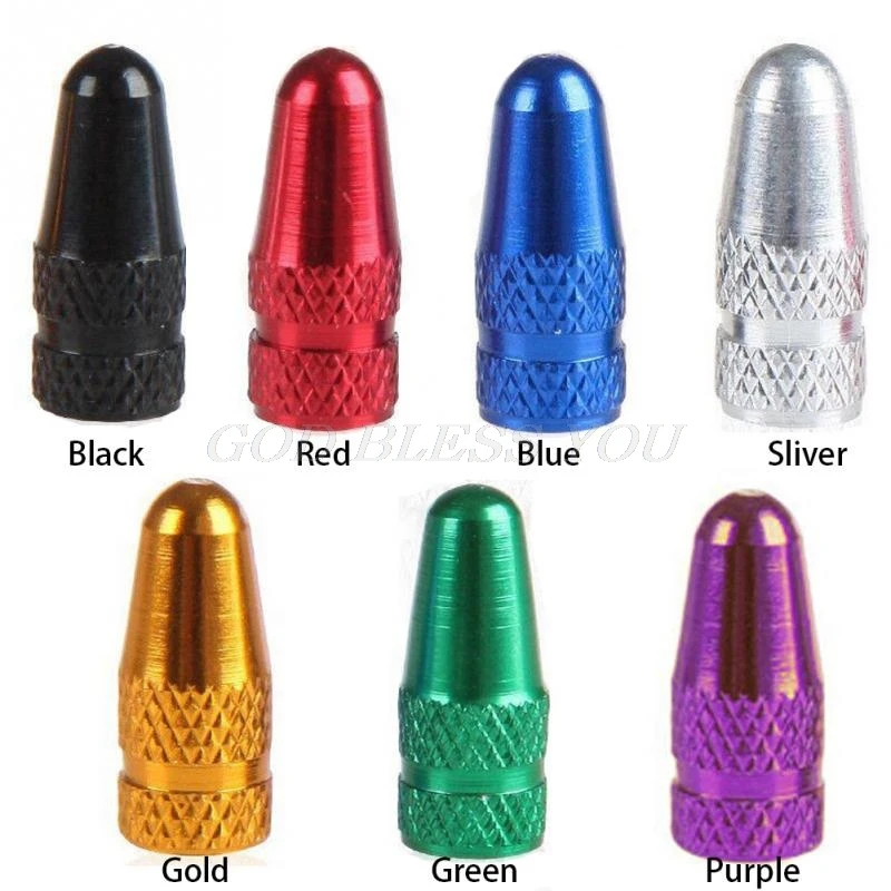 10Pcs Bike Presta   Durable  Fixie MTB Presta Wheel  Tyre Stem Air  Caps Dust Cover Cycling Accessories