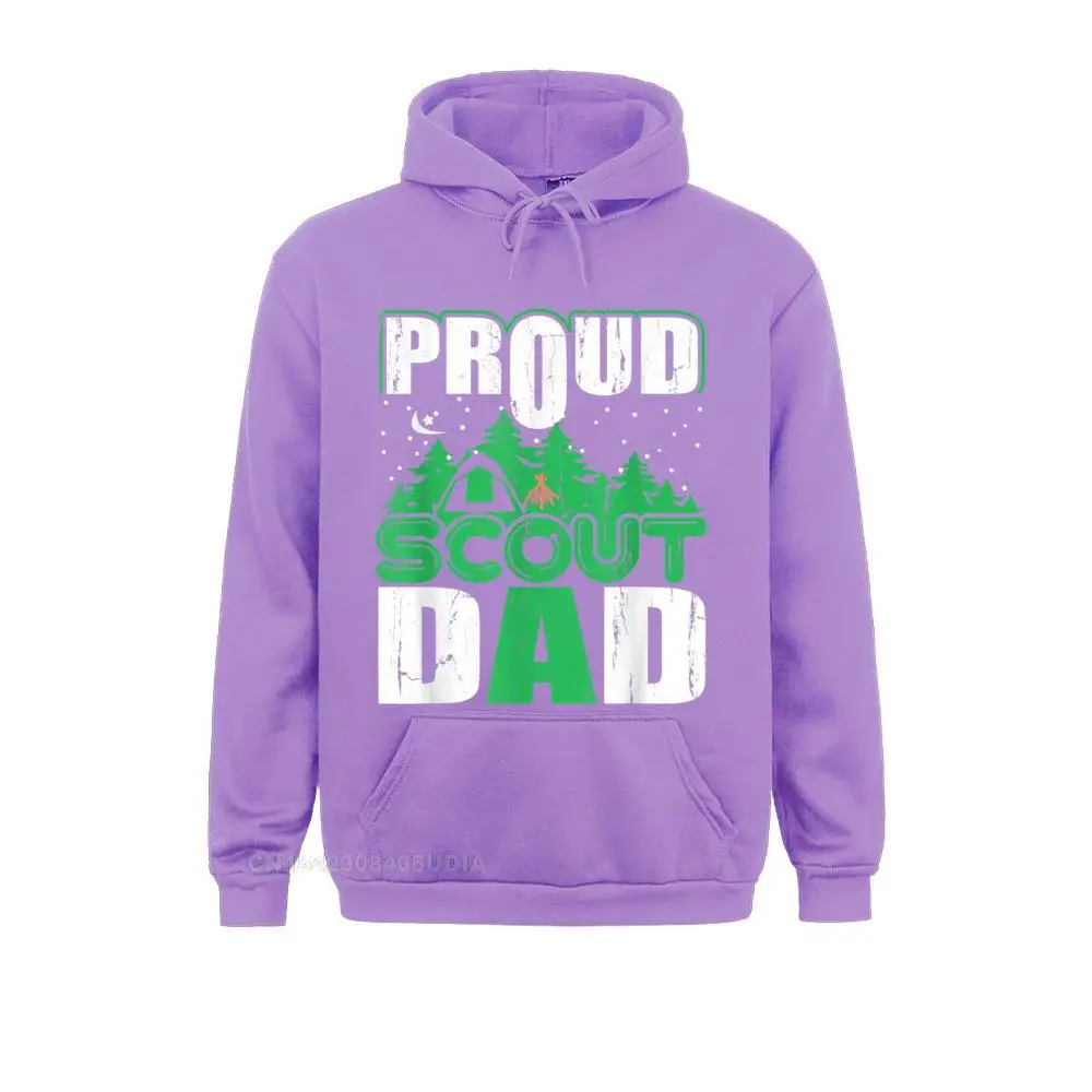 Proud Scout Dad Cub Camping Boy Hiking Scouting Den Leader Hoodie Labor Day Hoodies Long Sleeve Normal Clothes Funny Sweatshirts