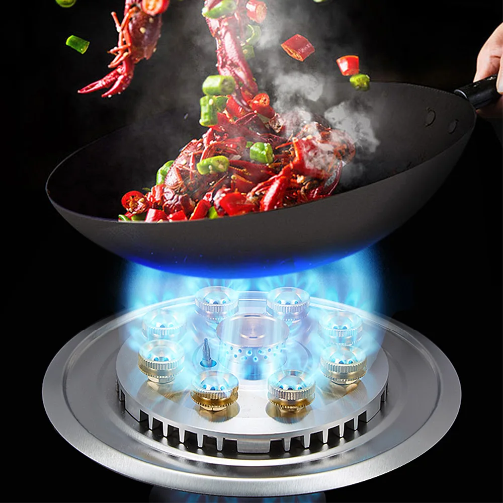 موقد غاز 5000 وات مدمج ، غاز طبيعي مسال ، للاستخدام المنزلي