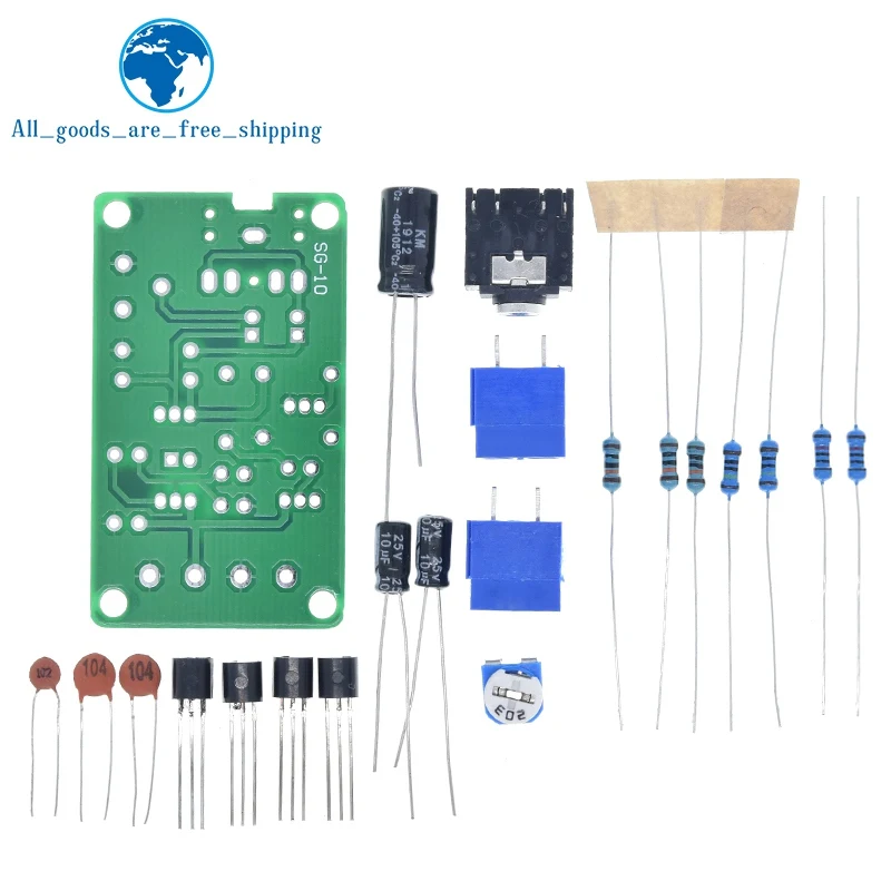 1/3 Stück Weißes Rauschen Signalgenerator DIY-Kit Elektronik-Bausatz 2-Kanal-Ausgang für Burn-in-Tests und Schlaftherapie Geräuschgenerator – Detail 6