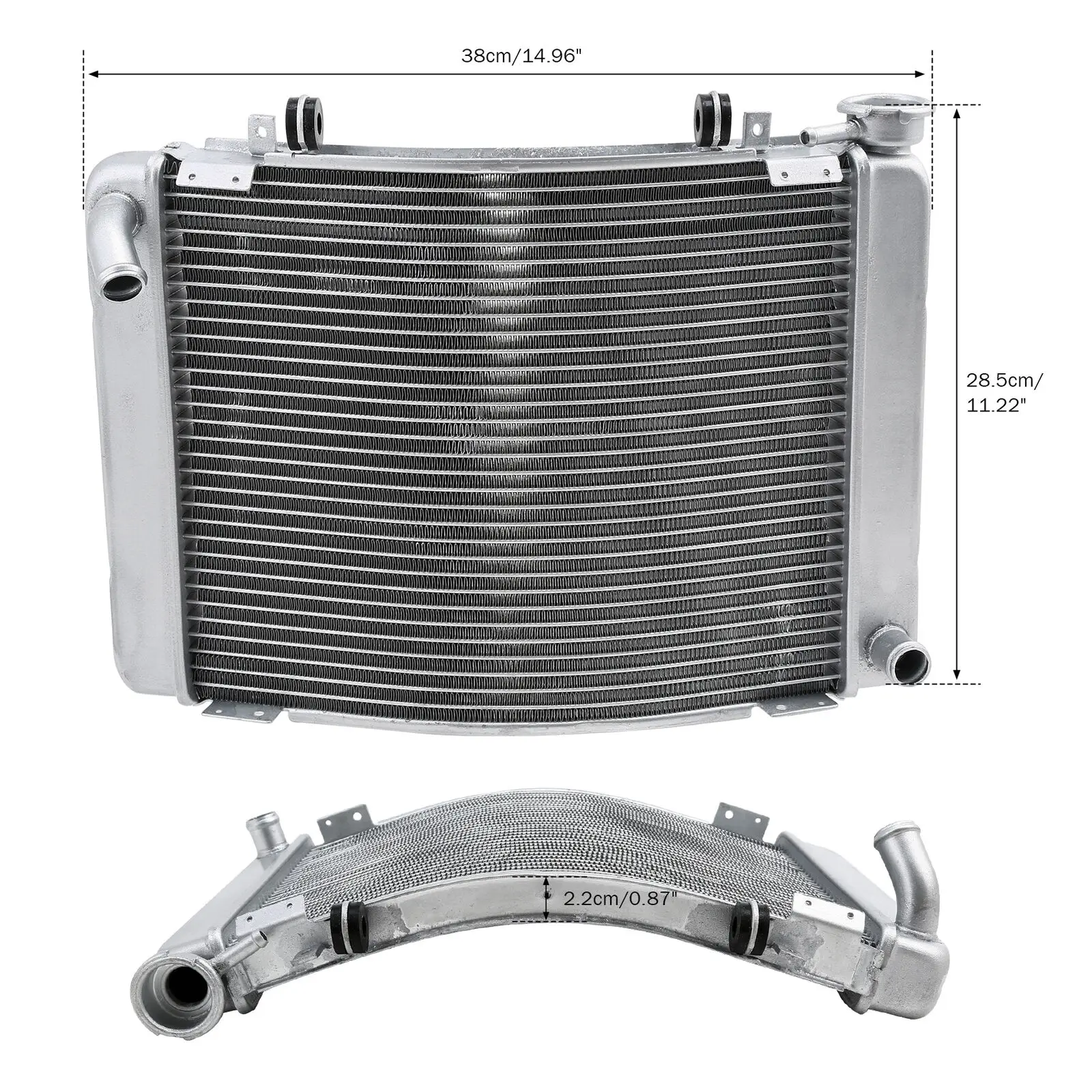 Motorcycle Aluminum Engine Cooling Cooler Radiator For Honda NSR 250 1991-1998 1997