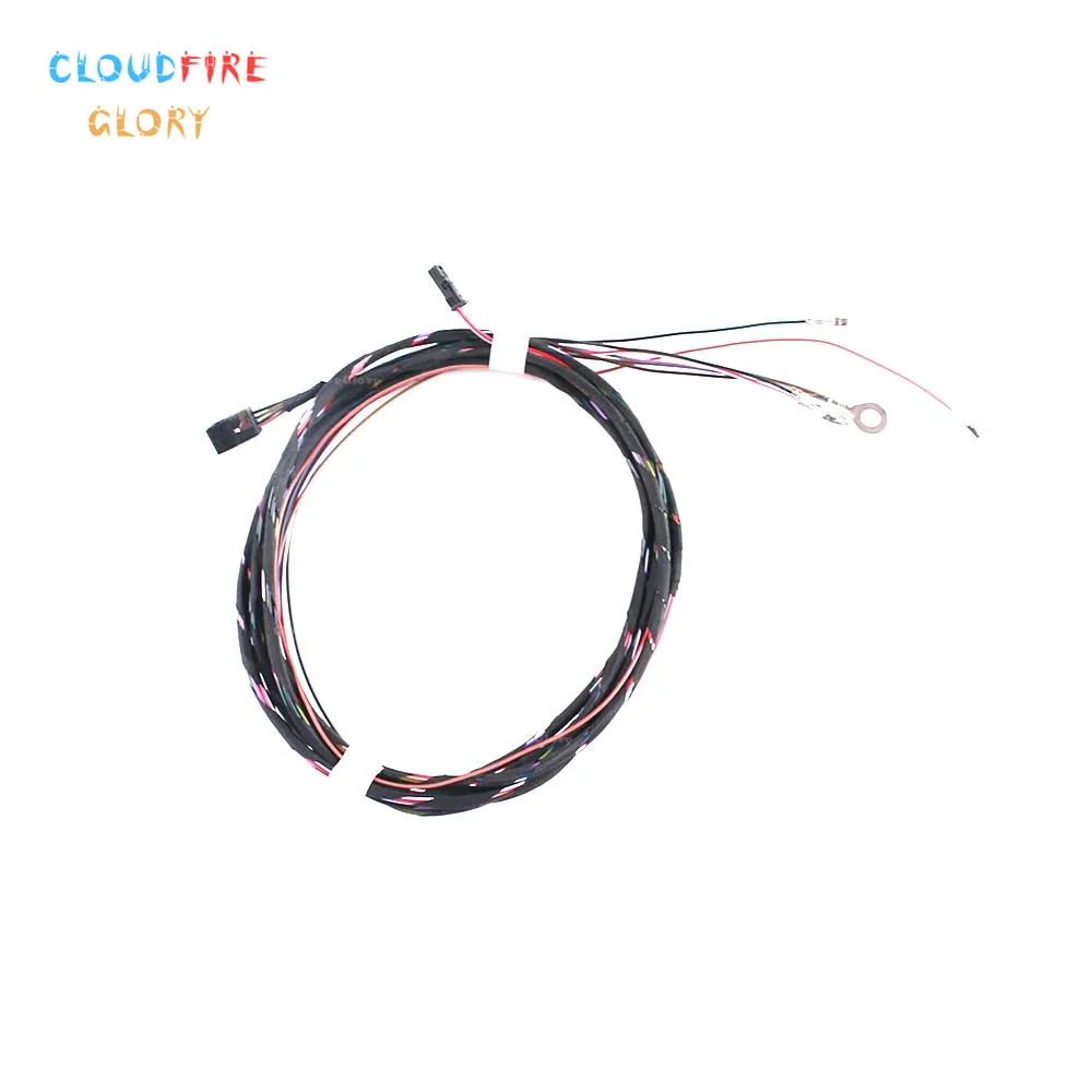 

headlight Rain Wiper Sensor Dimming Anti Rear view Mirror Install Wire cable Harness For Tiguan Je tta Golf Passat B7