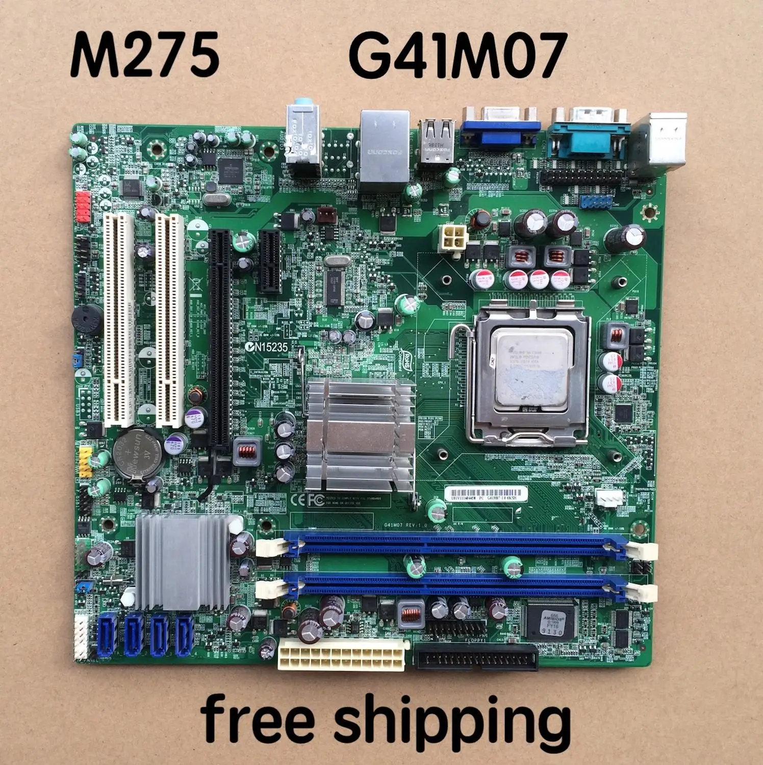 

For ACER G41M07 Motherboard G41 M275 Mainboard 100%tested fully work