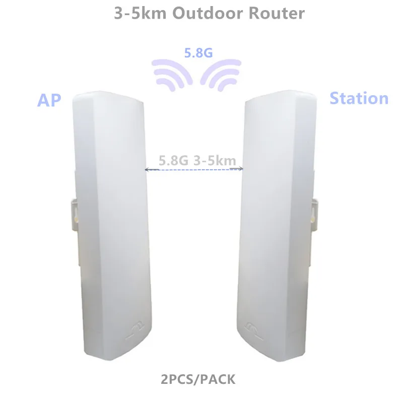 

9344 9331 254 3-5km Chipset WIFI Router WIFI Repeater CPE Long Range 300Mbps5.8G Outdoor AP Bridge Client Router repeater