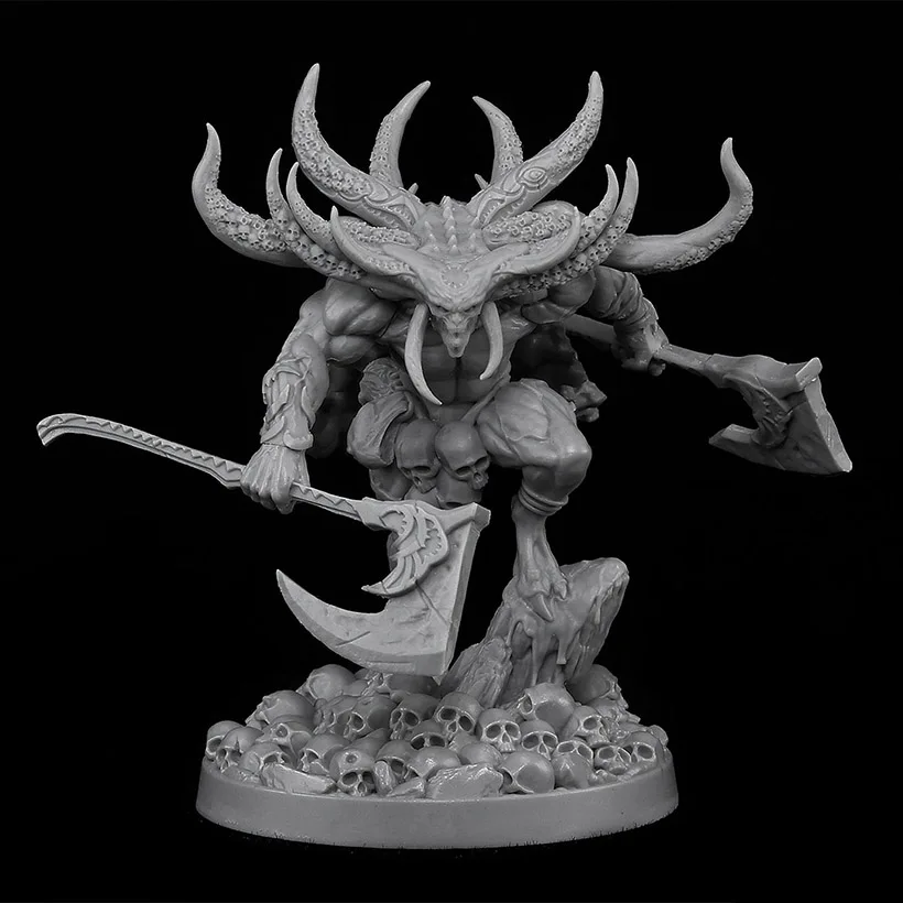 Unassambled  HIGH 63MM  ancient warrior man STAND  Resin figure miniature model kits Unpainted