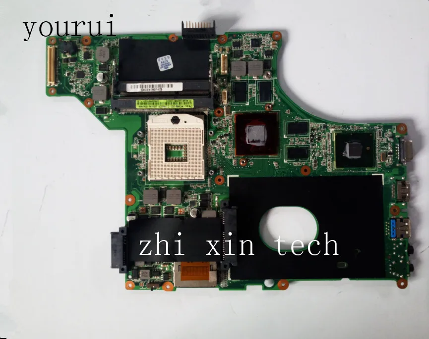 

yourui For ASUS original laptop motherboard N82JV mainboard REV 2.0 DDR3 69N0HPM10D07 Test work perfect